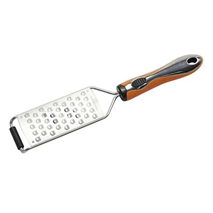 1 X Stainless Steel Coarse Grater Soft Grip Handle Cutting Slicing Knife 11