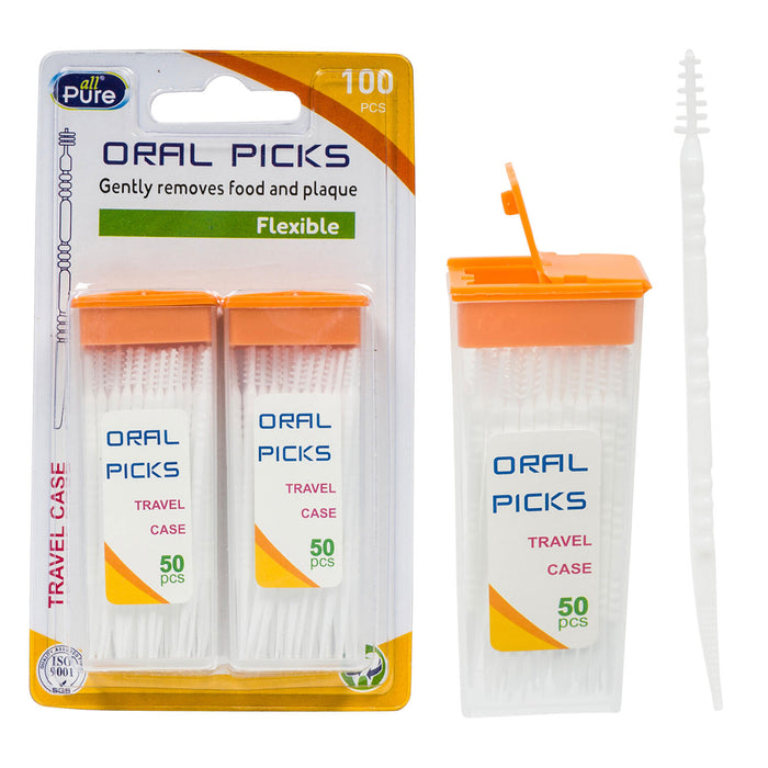 300 Floss Picks Interdental Brushes Toothpicks Professional Dental Care Hygiene