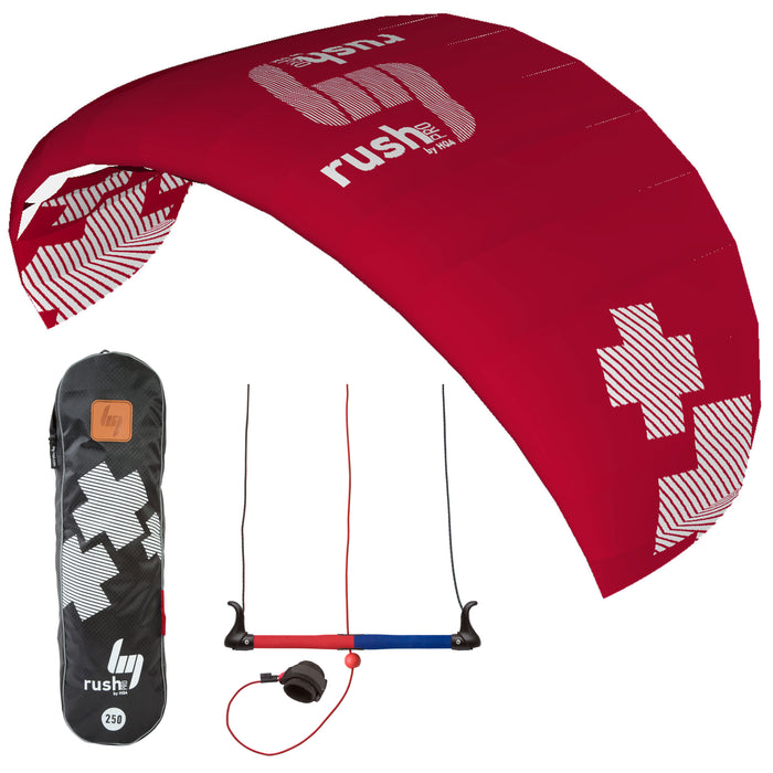 HQ4 Rush Pro 250 R2F Trainer Kite Kiteboard Power Surf Kitesurf Beach Beginner