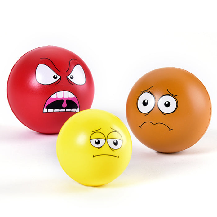 3 Pc Anger Management Balls Stress Reliever Squeeze Hand Pain Stress Relief