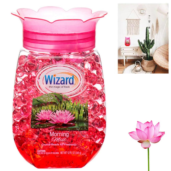 Odor Eliminator Gel Beads Morning Mist Pearls Air Freshener Bathroom Pet Car Rvs