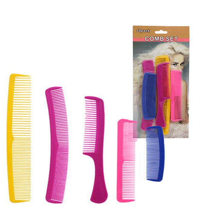20pc Assorted Plastic Comb Set Hair Styling Hairdressing Salon Barbers Men Women