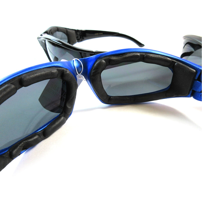2X Mens Sports Sunglasses Padded Cushion Wrap Frame Sun Shades Eyewear Glasses