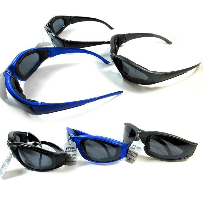 2X Mens Sports Sunglasses Padded Cushion Wrap Frame Sun Shades Eyewear —  AllTopBargains