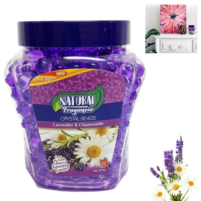 Odor Eliminator Gel Beads Lavender Chamomile Air Freshener Bathroom Home Car Rvs
