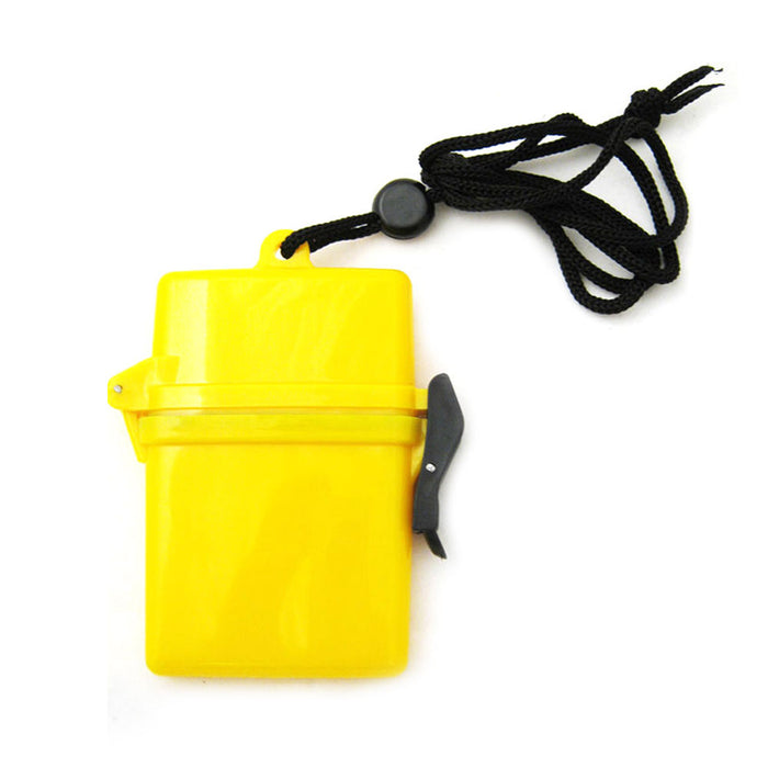 WATERPROOF CONTAINER AIRTIGHT CASE ID KEYS MONEY BEACH  PLASTIC HOLDER CAMPING !