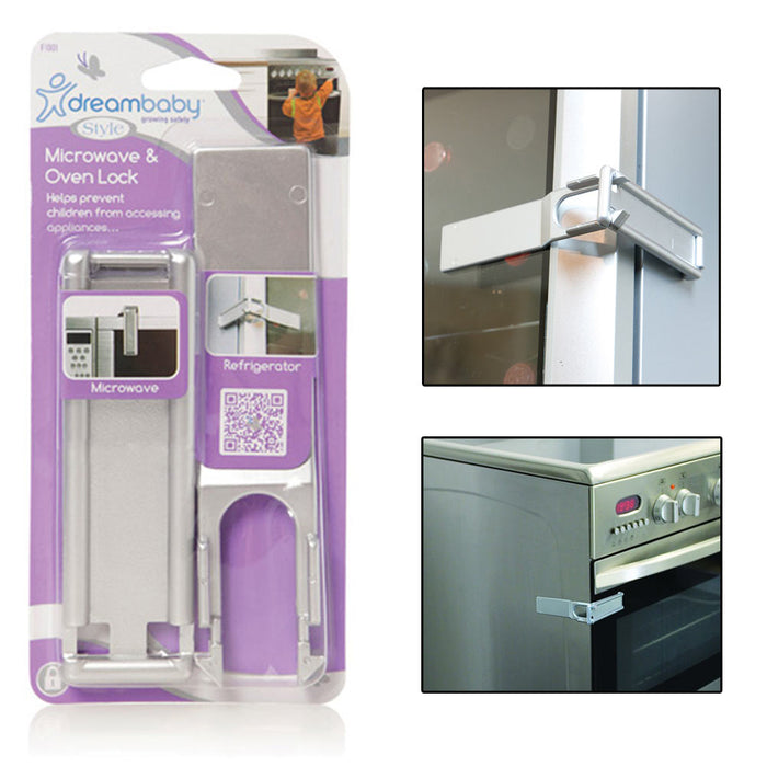 Dreambaby Microwave Oven Safety Lock Childproof Door Locks Baby Kids Appliances