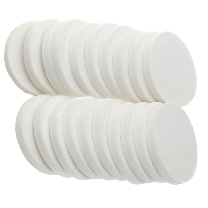 60 X Beauty Makeup Round Sponge Pad Blender Flawless Foundation Puff Pro Quality