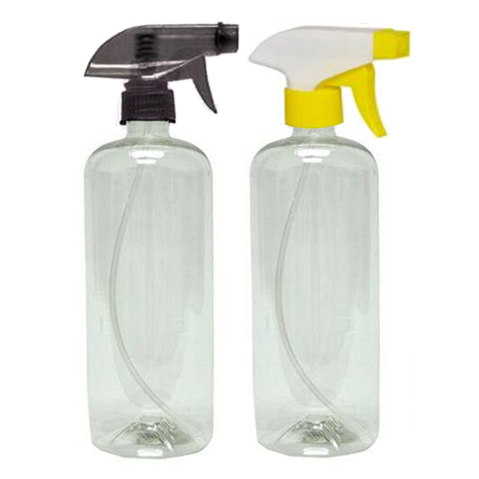 12 Plastic Empty Spray Bottle 25 Oz Refillable Mist Trigger Sprayer Cleaning