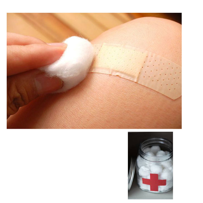 300pc Cotton Balls Regular Size 100% Makeup Cosmetics Nail Polish Baby First Aid