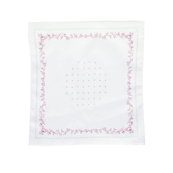 6 X Womens Handkerchiefs 100% Cotton Pocket Solid Fancy Ladies Suit Hankie Set