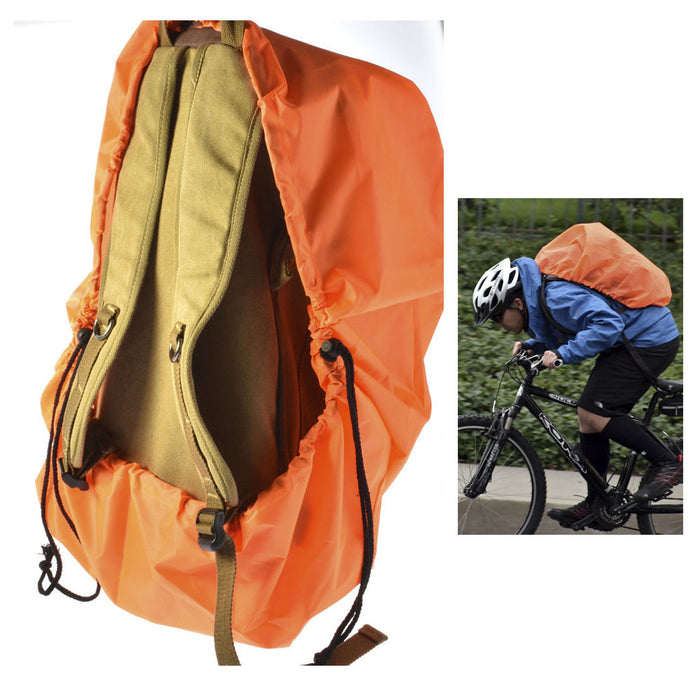 Waterproof Backpack Cover Rucksack Bag Rain Cover Dust Snow Protector Camp Hike