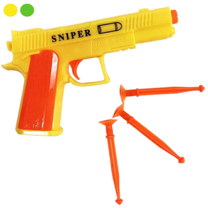 1PC Plastic Pistol Suction Cup Bullets Practice Target Gun Toy Dart Shooter Kids