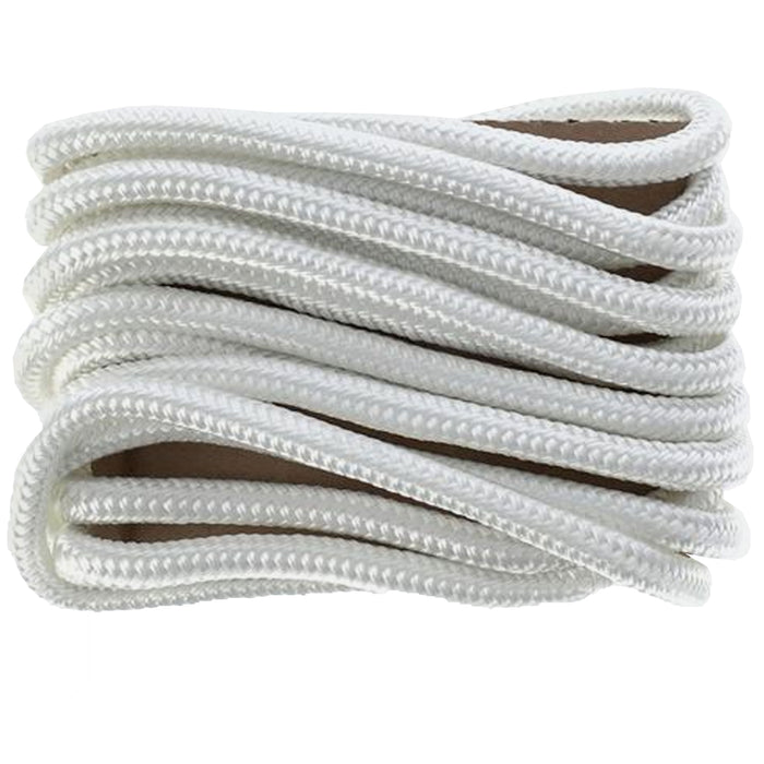 Double Braided 3/8" 20 Ft Dock Rope Line Loop Deck Boat Cord Yacht Anchor White