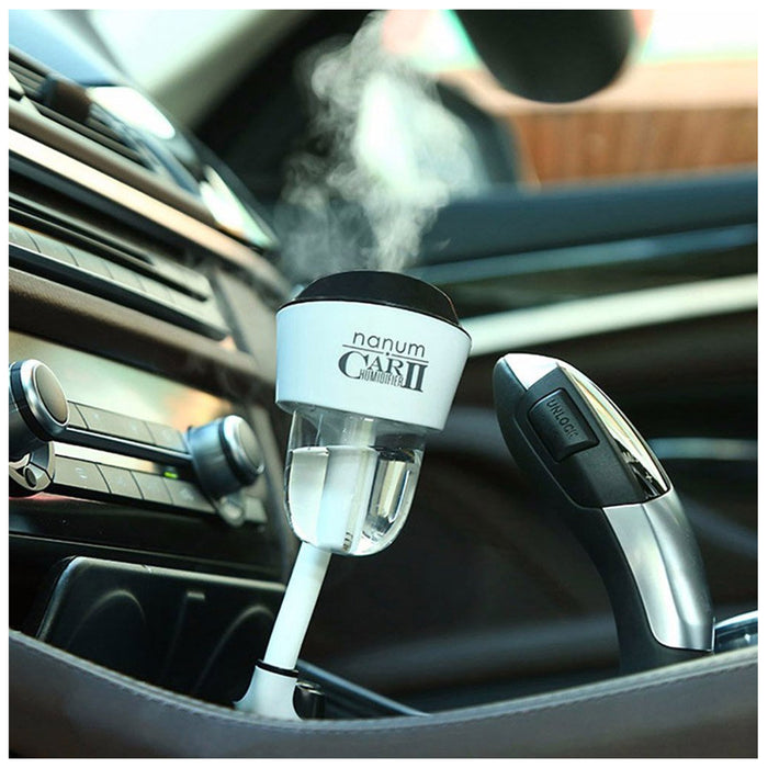 1 Car Air Humidifier USB Port Diffuser Essential Oil Auto Charger Mist Purifier