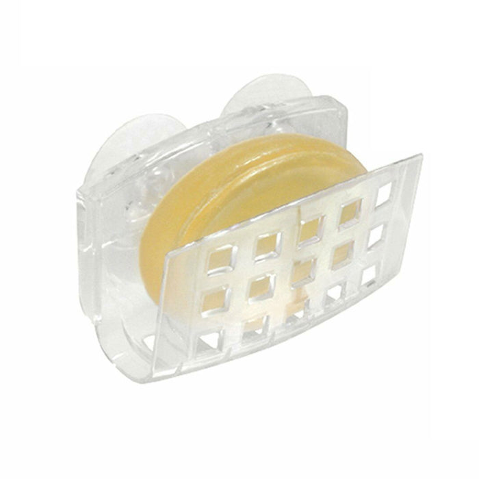 2 Pack Soap Dish Sponge Holder Suction Wall Bathroom Shower Cup Basket Tray Sink