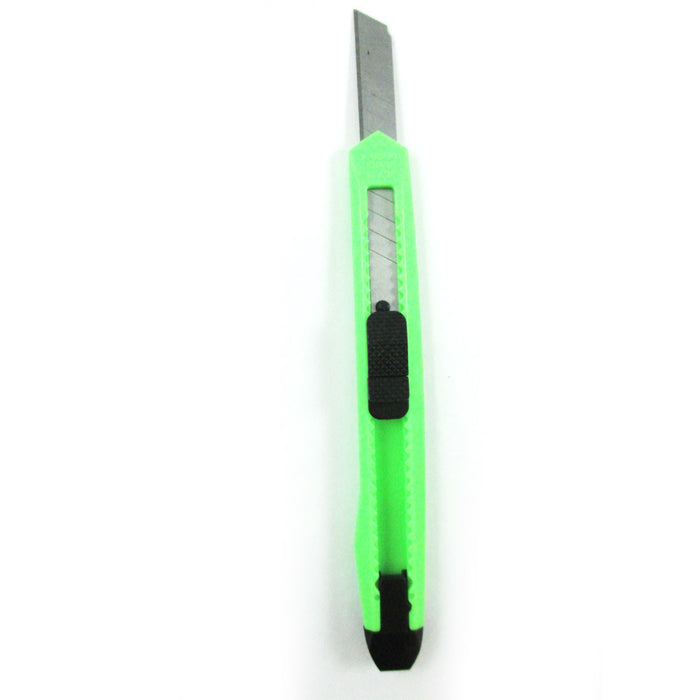 5 Utility Knife Box Cutter Retractable Snap Off Lock Razor Sharp Blade Tool !