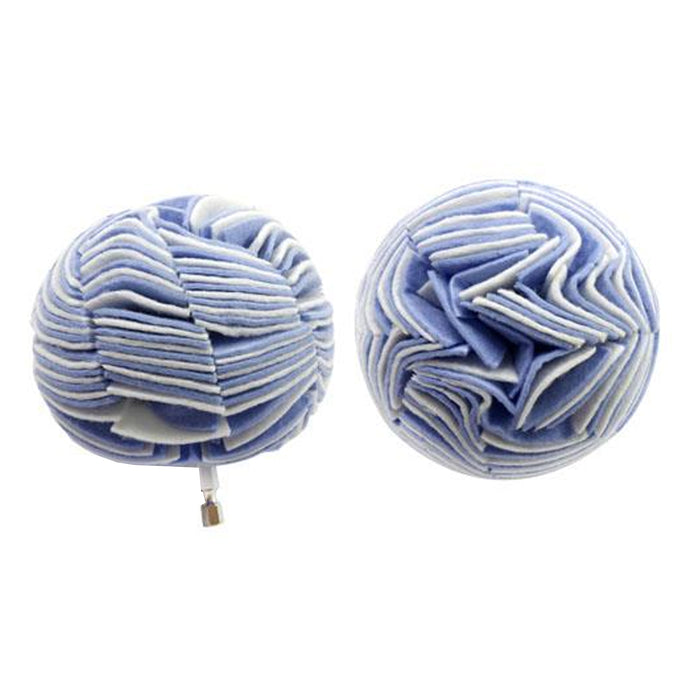 2 Pc 4" Non Woven Buffing Ball Hex Shank Power Drill To High-Speed Polisher Pro