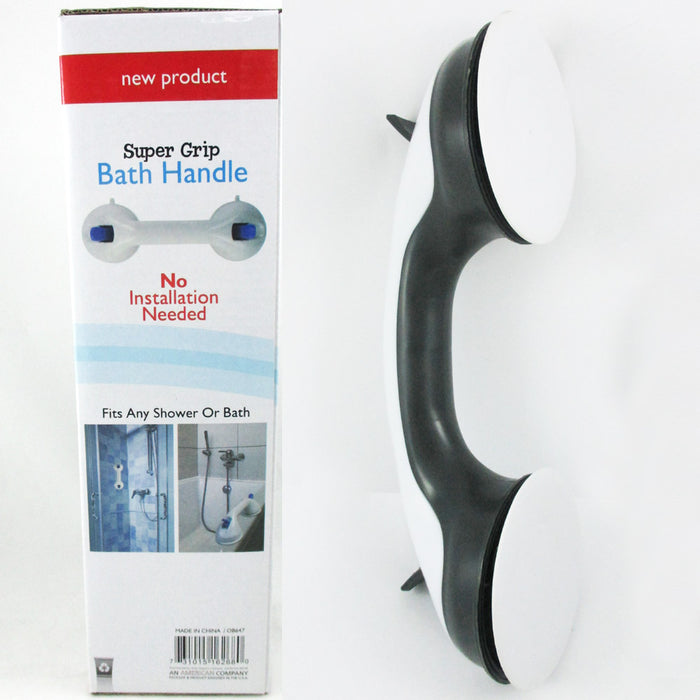 Super Grip Suction Cup Bathroom Shower Tub Room Safety Grab Bar Handrail Handle