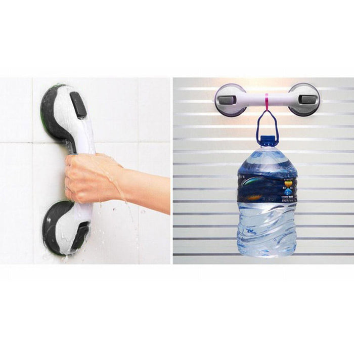 Super Grip Suction Cup Bathroom Shower Tub Room Safety Grab Bar Handrail Handle