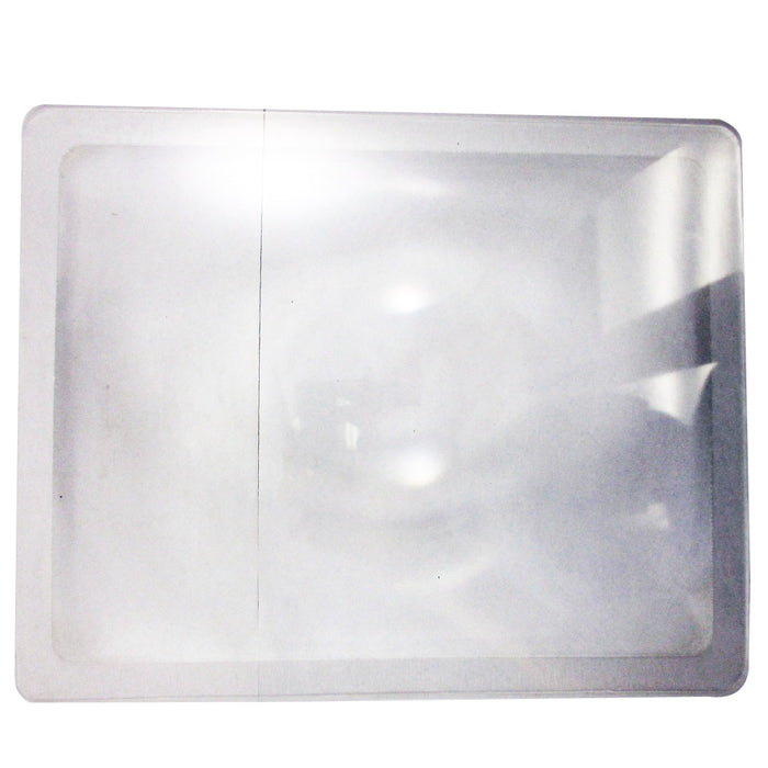 Full Page Magnifying Sheet 3X Magnifier Lens Reading Books Glass Vision Loupe !