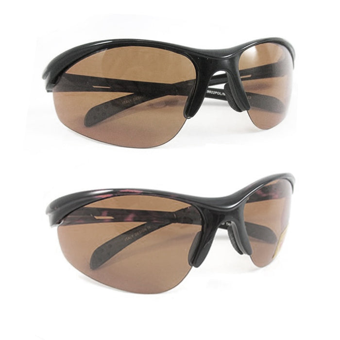 1 Mens Polarized Sunglasses Driving Glasses Night Vision Copper Lens UV Eyewear