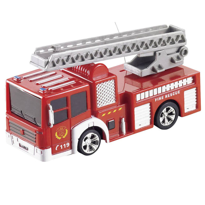 RC Fire Truck Remote Control Kids Toy Rechargeable Battery Firetruck Flash Light