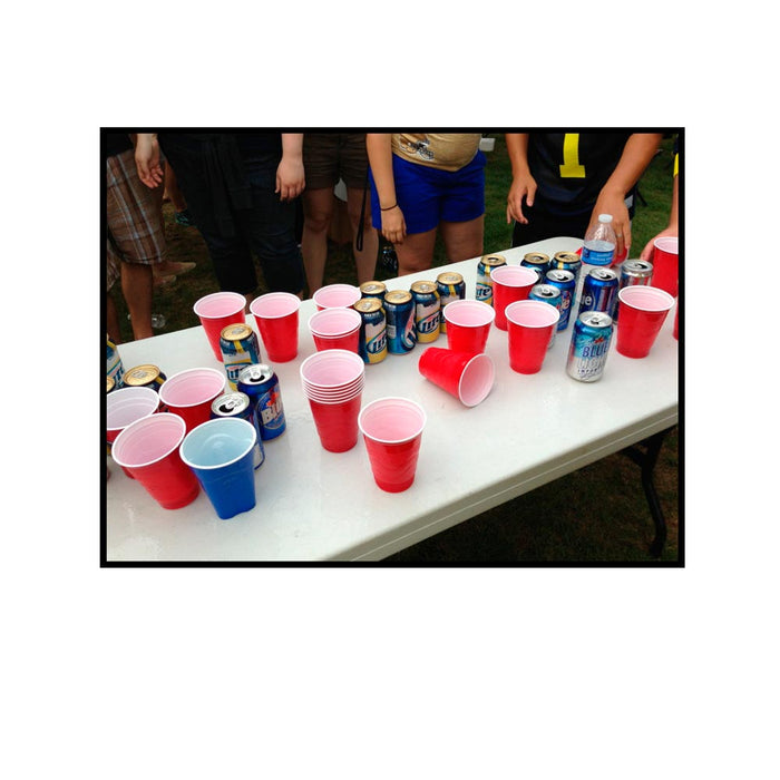 Beer Pong Set Drinking Game Party Cups Balls Drink Indoor Game Fun Beerpong