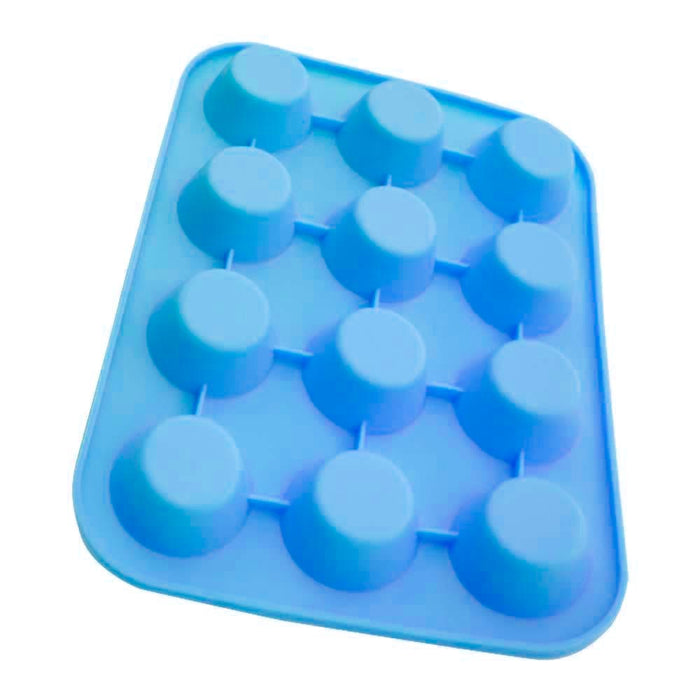 1 Mini Muffin Silicone 12 Cup Cavity Cookie Cupcake Bakeware Pan Soap Tray Mold