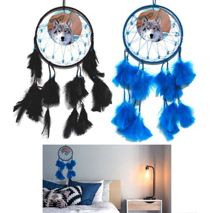 Dream Catcher wall hanging decoration bead ornament feathers