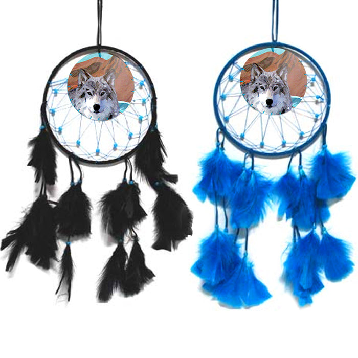 Dream Catcher wall hanging decoration bead ornament feathers