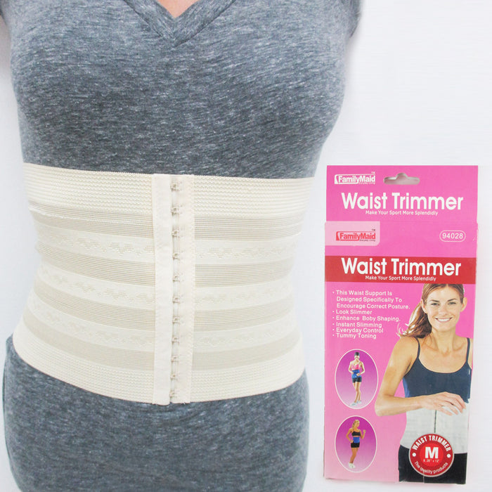 Waist Trimmer Girdle Belt Faja Slimming Body Shaper Shapewear Tummy Cincher M !