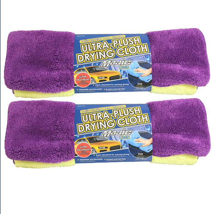 4 Pack Ultra Thick Plush Drying Cloth Detail Wash Car Vehicle Cleaning Multi-Use