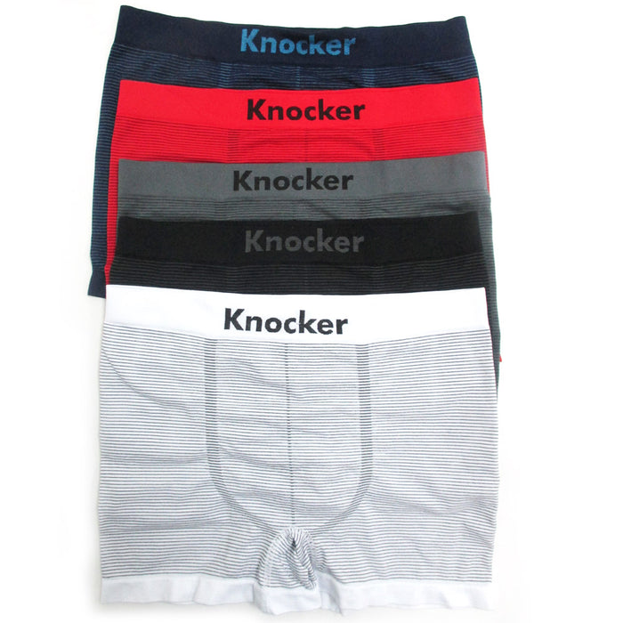 3Pc Men Boxers Briefs Underwear Microfiber Seamless Compression Knocker One Size