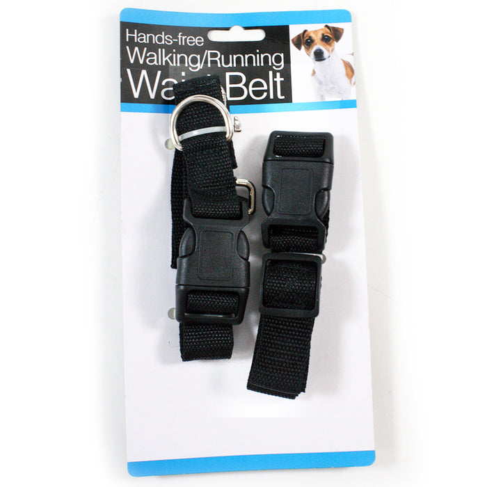 Adjustable Waist Belt Dog Leash Hands Free Pet Lead For Jogging Walking Running