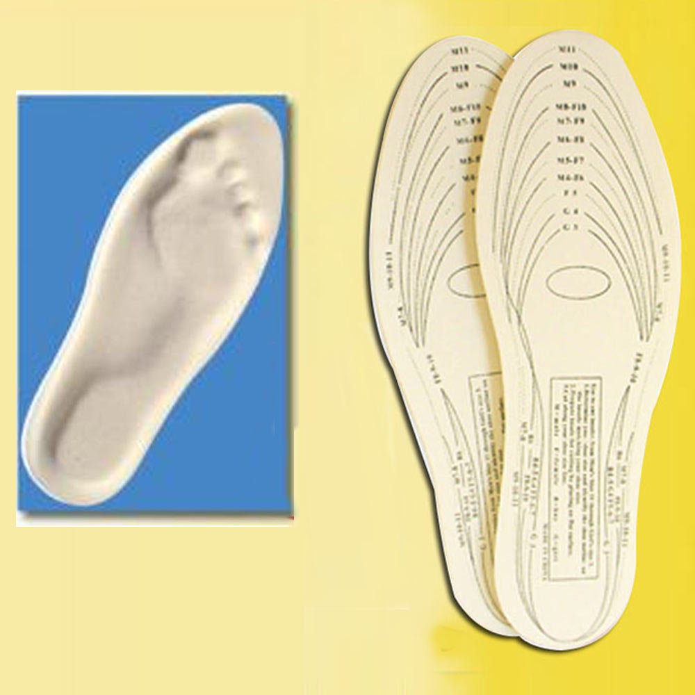 Pair Memory Foam Insoles Shoe Unisex 1 Size Fit Most Cushion Foot Pad ...