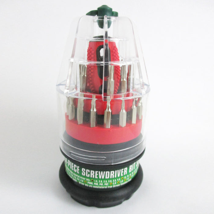 31 in 1 Mini Screwdriver Bit Set Precision Tools Hex Torx Phillips Phone Repair