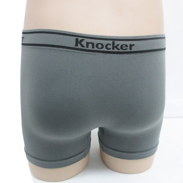 6 Pk Men Seamless Boxers Briefs Underwear Athletic One Size Underpants Knocker