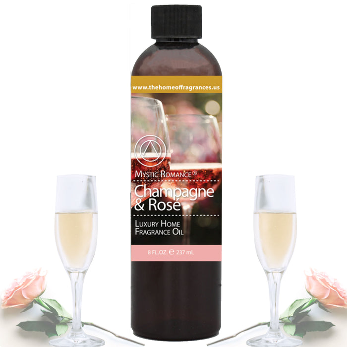 Champagne Rose Scent Fragrance Oil Luxury Aroma Burner Diffuser Aromatherapy 8oz