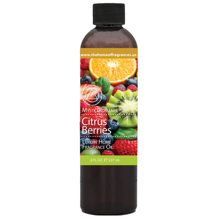 Citrus Berries Luxury Fragrance Oil Fruit Aroma Burner Diffuser Aromatherapy 8oz