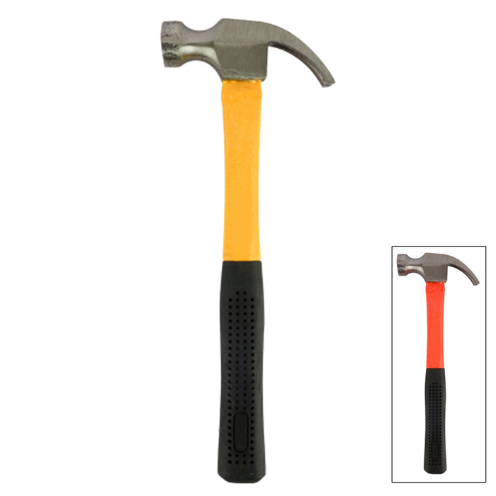 1 Heavy Duty Claw Hammer 12 Oz 11" L Steel Tool Nail Remover Comfort Grip Handle
