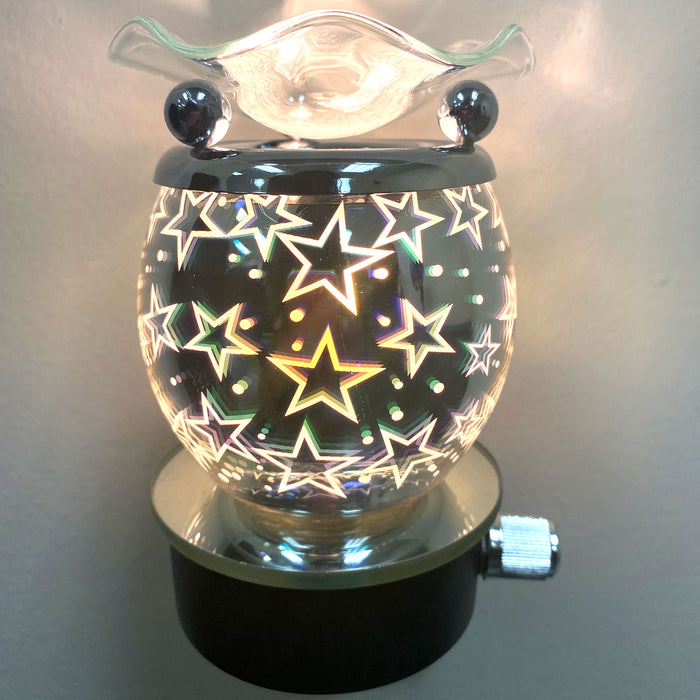 1 Electric Oil Warmer Fragrance Diffuser Burner Lamp Plug In Night Light Decor