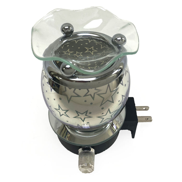 1 Electric Oil Warmer Fragrance Diffuser Burner Lamp Plug In Night Light Decor