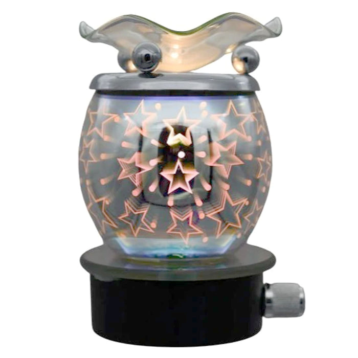 1 Electric Oil Warmer Fragrance Diffuser Burner Lamp Plug In Night Light Decor