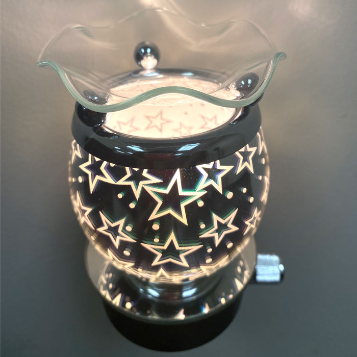 1 Electric Oil Warmer Fragrance Diffuser Burner Lamp Plug In Night Light Decor