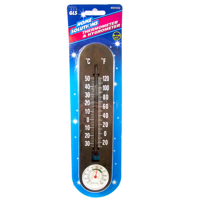 1 Indoor Outdoor Thermometer Hygrometer Measures Temperature Humidity Meter Temp