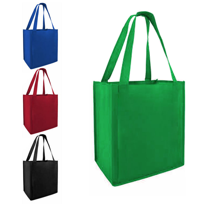 6 Pc Reusable Shopping Bag Grocery Tote Laundry Bags Eco Friendly Foldable Large