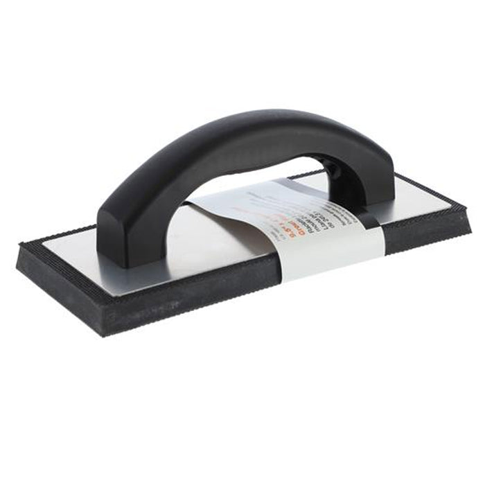 1 Molded Rubber Float Sponge Solid Handle Grout Grouting Squeegee Plasterer 9.5"