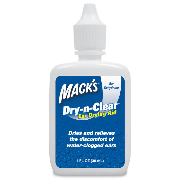Mack's Dry n Clear Ear Drying Aid Learn Swim Infection Prevention Special Needs
