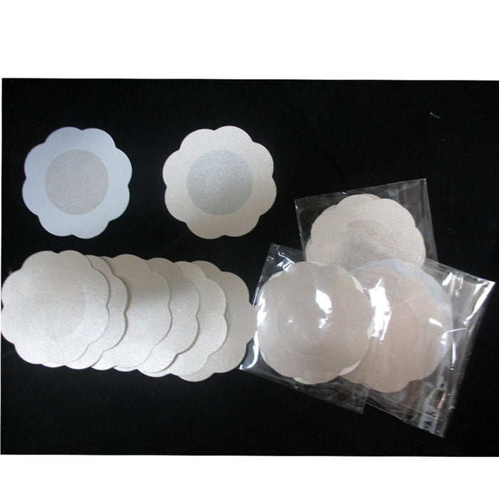 Lot Of 50 Pair Pasties Petal Nipple Self Adhesive Disposable Bra Pads Covers New